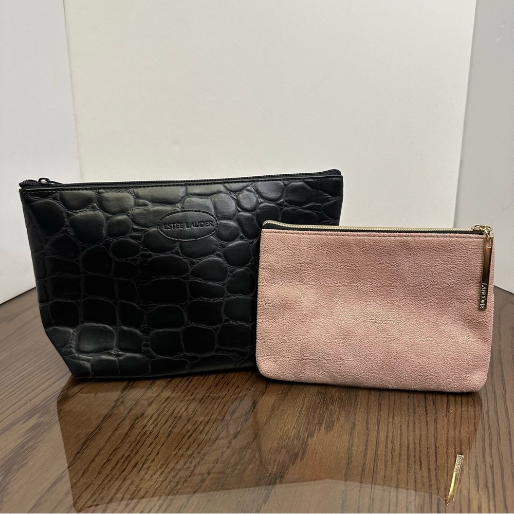 Set of Estée Lauder and Lancôme Makeup Bags